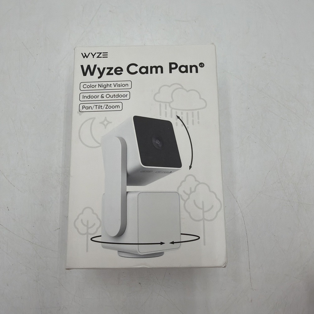 Wyze Cam Pan Indoor Outdoor Camera White WYZECPAN3 Tested